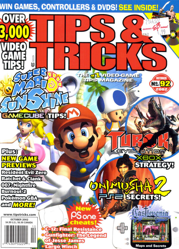 Tips & Tricks Issue 092 (October 2002) cover